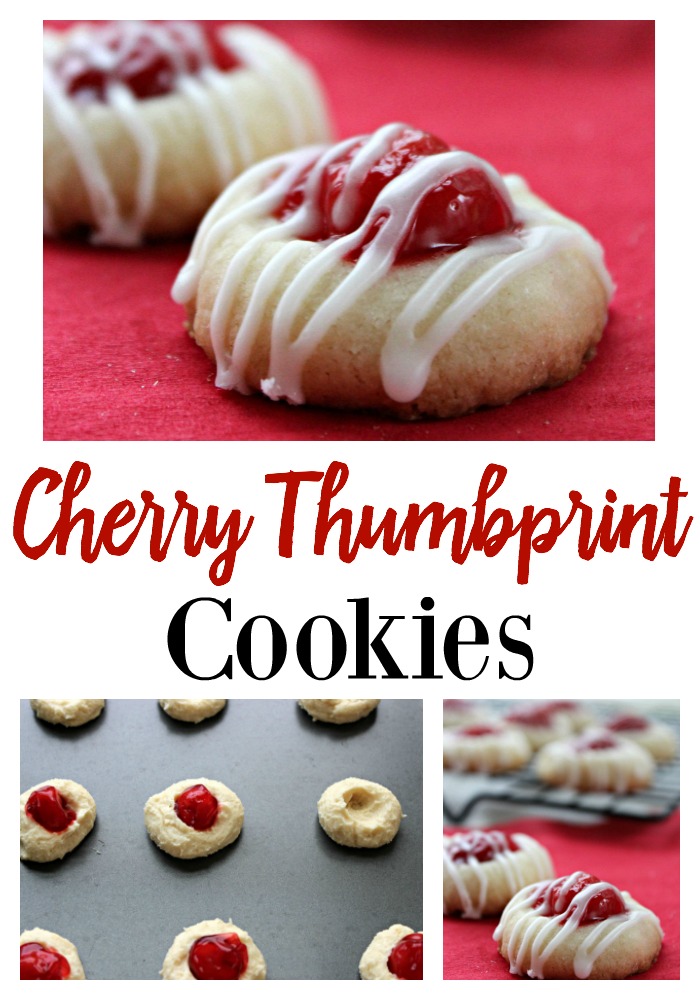 Cherry Thumbprint Cookies Recipe