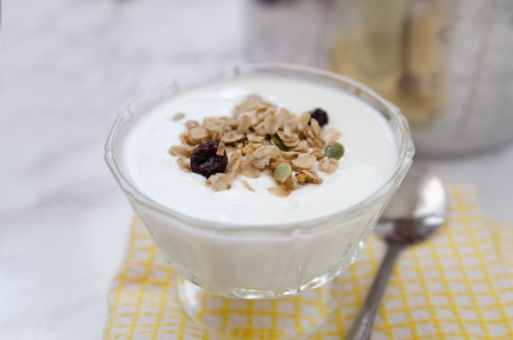 Instant Pot yogurt recipe Homemade yogurt FoodieFather.net